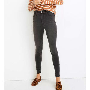 Madewell Women's Skinny Jeans in Dark Gray